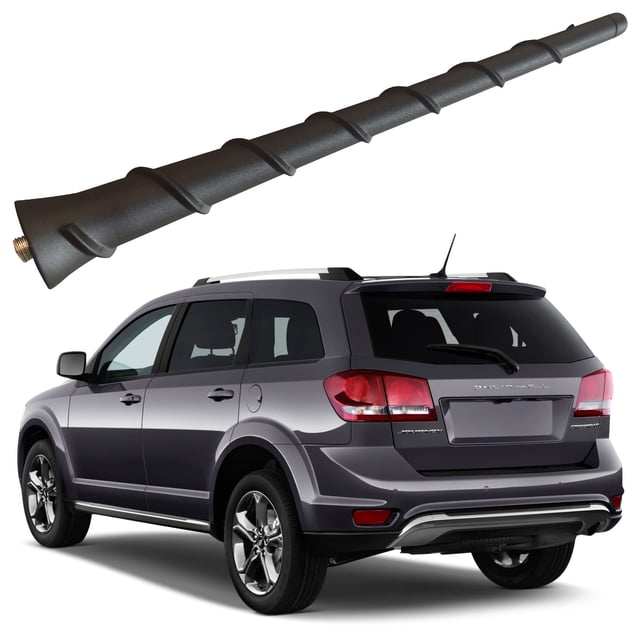 Antena de goma de 20 cm para Dodge Journey (2010-2020), resistente al lavado del coche