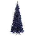 thumbnail image 1 of Vickerman 7.5' Navy Blue Fir Artificial Christmas Tree Unlit -K160575, 1 of 2