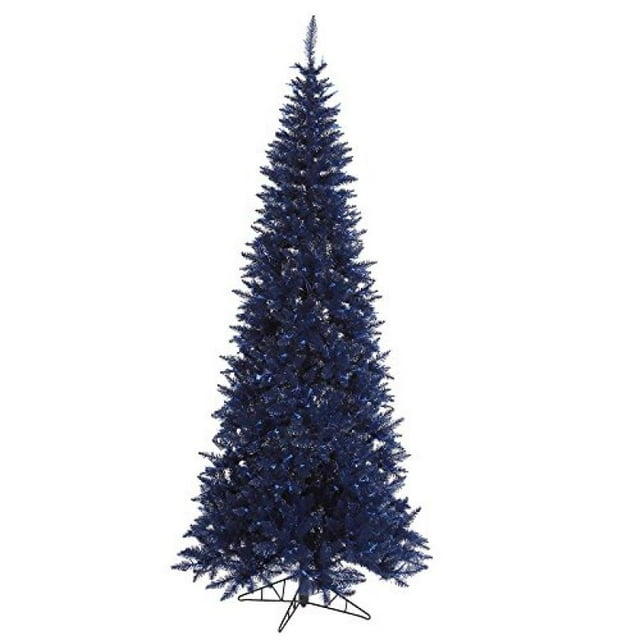 Vickerman 7.5' Navy Blue Fir Artificial Christmas Tree Unlit -K160575
