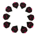 thumbnail image 4 of maskred Set of 10 Stylish Standard Shape Flights Tail Accessory for Games Pink 1Set, 4 of 6