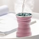 thumbnail image 5 of Botella de agua de silicona plegable Copa para beber al aire libre telescópica (rosa) JShteea Libre de BPA, 5 of 7