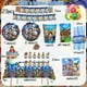 thumbnail image 2 of Decoración de cumpleaños de One Piece, juego de vajilla desechable Luffy para 20/10 personas, plato, caja de dulces, suministros para fiestas de baby shower para niños, 2 of 5