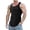 Black, variant on Krdevn Men Spring Summer Casual Beach O Neck Solid Sleeveless Tank Tops Blouse,Tank Tops Men,XXL