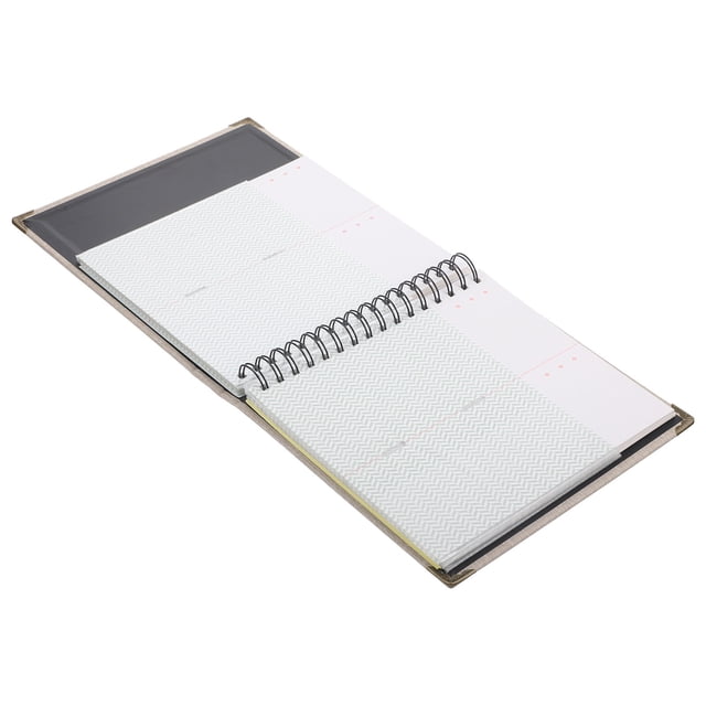 GOOHOCHY 1Pack Rectangular Movie Ticket Stub Diary Book for Home Use Coffee Paper Photo Storage