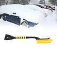 thumbnail image 7 of Snow Brush Detachable Ice Scraper Snow Removal Tool with Ergonomic Foam Grip for Cars Trucks Yellow Black, 7 of 7
