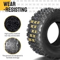 thumbnail image 5 of Ktaxon Set of 2 22x10.00-10 ATV Tires, 6PR All Terrain ATV Tires, Tubeless, 5 of 11