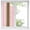 Pink, variant on Sage Green Privacy Window Film, Decorative Frosted Glass Window Film, Farmhouse Wood Grain Vintage Brown Striped Reusable Peel and Stick Static Cling for Home Bathroom Office Glass Door 17.7"x39.3"