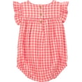 thumbnail image 2 of Carter's Child of Mine Baby Girl Romper Set, 2-Piece, Sizes 0/3-24 Months, 2 of 5