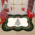thumbnail image 1 of Christmas Diatom Mud Floor Mats Absorbent Non Slide Mats Dirt Counteractive Wear Counteractive Foot Mats Bathroom Floor Mats Holiday Decoration Floor Mats, 1 of 6