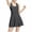 Gray, variant on Miqool Women's 2 in 1 Tennis Dresses with Built in Shorts Zipper Fornt Sleeveless Exercise Workout Athletic Golf Dresses
