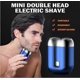 thumbnail image 2 of New Model Mini Dual-Head Electric Shaver, Unisex Mini Portable Electric Shaver, 2 of 5