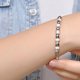 thumbnail image 4 of Guardurnaity de cuentas de transferencia de plata para mujeres y niñas, brazalete abierto, de la suerte, accesorio de decoración de regalo Ropa, zapatos y accesorios Miscelánea, 4 of 6