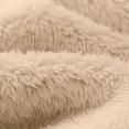 thumbnail image 5 of Ruyang Girls Sherpa Fleece Jacket Kids Mock Neck Zip Up Fuzzy Coat Fall Winter Warm Soft Cozy Long Sleeve Furry Outwear, 5 of 7