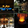 thumbnail image 4 of Solar Tea Lights Outdoor Waterproof - 8 Pack Rechargeable Flickering Candle Lights Solar Powered Reusable LED Candles Flameless Lamp Nightlights for Lanterns Garden Camping Home Decor, 2.3''x2.1'', 4 of 10