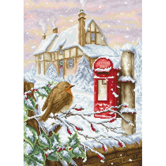 Cross Stitch Kit - Red Mail Box BU4014