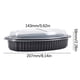 thumbnail image 3 of Suministros de cocina, artículos desechables, loncheras desechables de PP, cajas para pasta y sushi, cajas para llevar engrosadas para microondas, vajilla desechable., 3 of 9