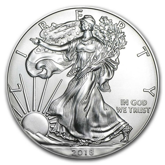 2018 1 oz American Silver Eagle BU