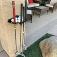 thumbnail image 2 of Golf Club Organizers Golf Club Display Golf Putter Rack Golf Club Storage Rack Golf Club Holder Golf Club Wall Mounted Bracket - Great Way to Organize Your Clubs - Easy to Install - Hardware included, 2 of 6