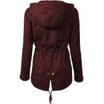 thumbnail image 3 of ORUYROP Women's Lightweight Front Zipper Solid Utility Anorak Hoodie Vest/Jacket, 3 of 7