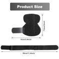 thumbnail image 4 of QualitChoice Fingers Splint Brace Simple Supporting Fittings Professional Protective Accessory Adjustable Trigger Support Stabilizer Tool Black 1Set, 4 of 6