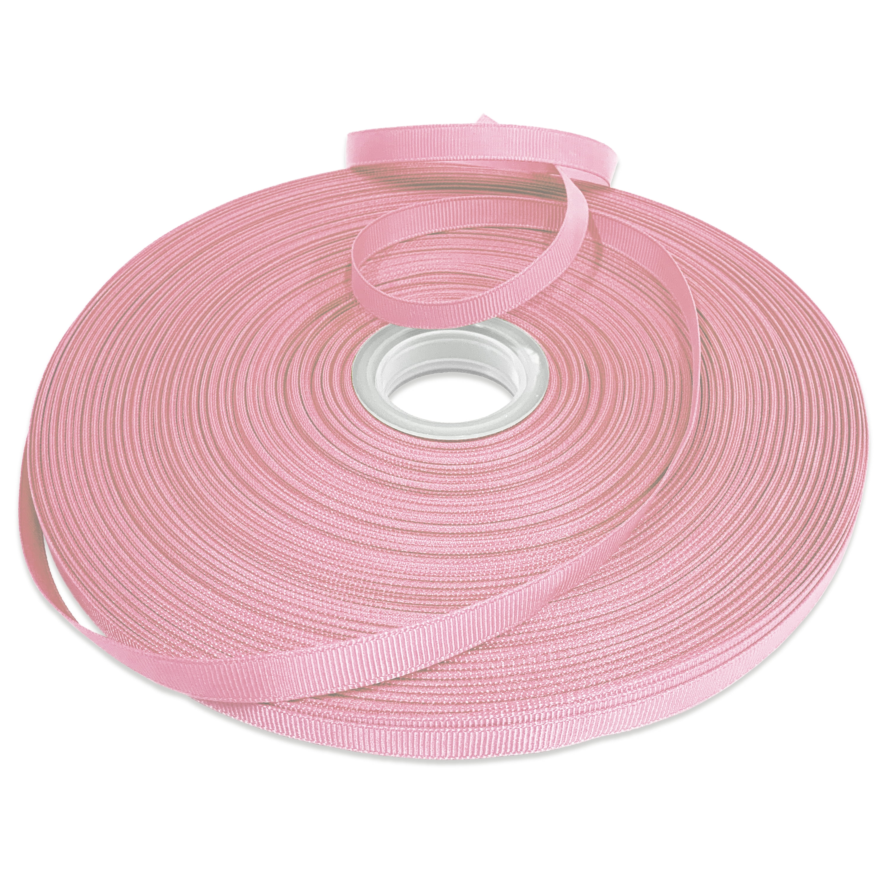 Pink Grosgrain Ribbon for Crafts and Bows, 3/8" x 100 Yards by Gwen Studios