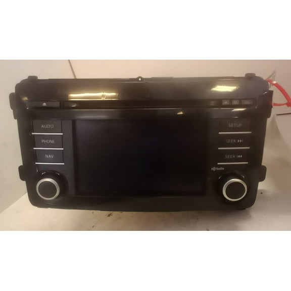 Pre-Owned 13-15 Mazda CX-9 AM FM CD Player Radio Receiver w/ Navigation OEM LKQ - Verify Specific Vehicle Fitment In Description - (Good)