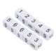 thumbnail image 4 of Dados en forma de cubo Jadeshay 20 piezas 16 mm seis caras artesanía superior, 4 of 14