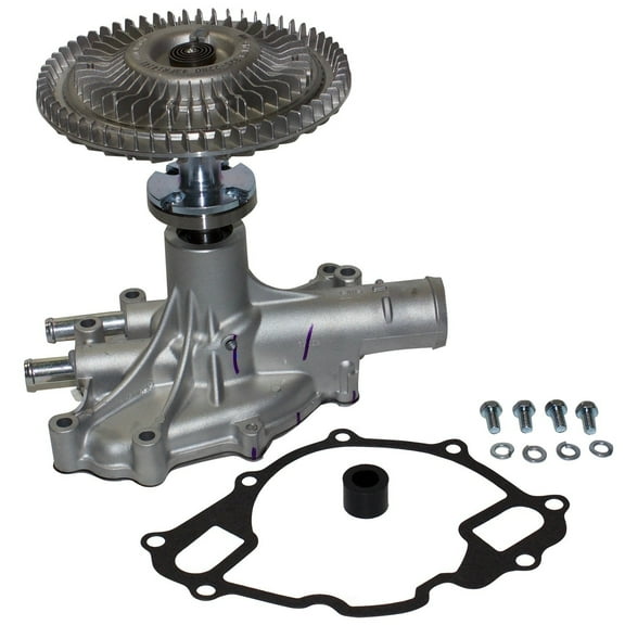 GMB 125-0001 Engine Water Pump with Fan Clutch Fits select: 1987-1996 FORD F150, 1987-1996 FORD F250