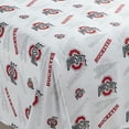 thumbnail image 5 of NCAA Officially Licensed Ohio State Buckeyes Microfiber Bed Sheet Set - Full, 5 of 5