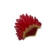 thumbnail image 5 of Advancent Large Feather Headdress Head Accessories Stage Fancy Cosplay Dress Rojo 50x23 cm 2Conjunto, 5 of 6