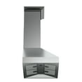 thumbnail image 3 of Forno Orvieto 30-Inch Wall Mount Range Hood, LED Lighting, Heavy Duty, Stainless Steel, 3 of 5