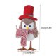 thumbnail image 3 of Adornos navideños, regalos navideños, pájaros luminosos navideños, regalos navideños, animales pequeños, adornos de escritorio, decoraciones de pájaros, 3 of 4
