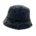 thumbnail image 5 of Empire Cove Washed USA Flag Cotton Bucket Hats Patriotic Hats Fisherman Cap Black, 5 of 5
