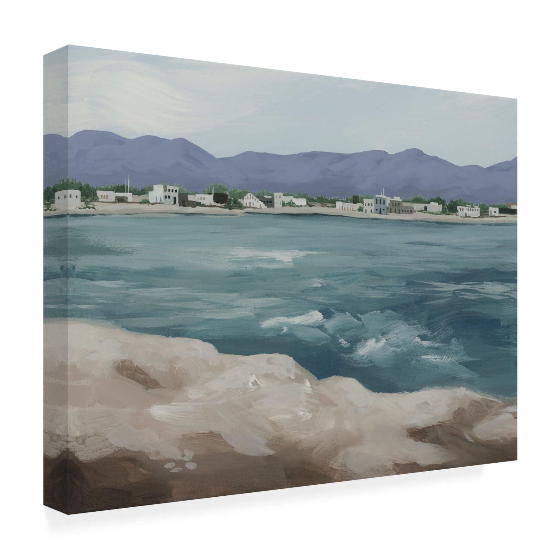 Trademark Fine Art Grace Popp  Periwinkle Cove I Canvas Wall Art