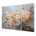 thumbnail image 2 of Designart "Glam Radiant flowers Fashion II" Floral Wall Art Prints Set, 2 of 5