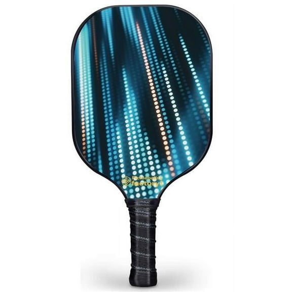 Pickleball Factory PB00039-7-C Pro Pickleball Paddle - Neon Light Pickleball Websites, Pickleball Court Backyard Pickleball Ball Types, Carbonfiber Graphite