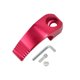 thumbnail image 1 of Gancho colgante para motocicleta Rectángulo Soporte para casco de motocicleta Equipaje Bolsa para scooters bicicletas Aleación de aluminio Rojo 1 juego llave hexagonal tornillo tuerca, 1 of 7