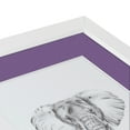 thumbnail image 4 of ArtToFrames 28x40" Matted Picture Frame with 24x36" Single Mat Photo Opening Framed in 1.25" Satin White Frame and 2" Grape Mat (FWM-3966-28x40), 4 of 8