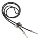thumbnail image 4 of Skull Tie Dance Western Bolo Tie Collar de para - Plata antigua Fernando Lazo del bolo del cráneo, 4 of 8