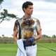 thumbnail image 3 of Fotbe Cat In Sun Hat Camiseta Polo de Golf para Hombre con Estampado – Camisa Deportiva Transpirable con Cuello Abotonado-Medium, 3 of 6