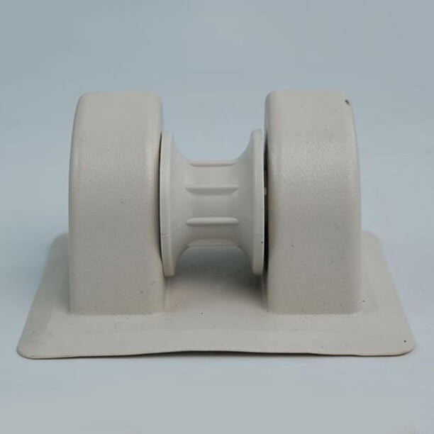 Patte D'ancrage Plastique Pour Kayak Et Bateau Gonflable – Base 13,5 Cm, Rouleau Diamètre 2,5 Cm