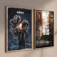 thumbnail image 5 of Cuadro sobre lienzo con el juego Ellie, decoración del hogar, arte de pared, juego, programa de televisión, póster The Last of Us, mural estético, decoración de habitación de jugador, 5 of 5
