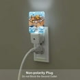thumbnail image 5 of Fuzoiu Animals on Noah's Ark Floating Print Dusk to Dawn LED Night Light with Light Sensor, Energy-Efficient Touch-Safe Night Lamp for Home, Office, and Kids' Rooms-US, 5 of 7