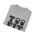 thumbnail image 4 of Gym Rat Exercise Fit Fitness Graphic Weights Novelty Tees, 4 of 6