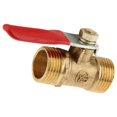 thumbnail image 3 of mmirethe Divers Type Robinet à Tournant Sphérique Fileté Robinet à Tournant Sphérique MM 16mm Rouge 1Set, 3 of 6