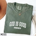 thumbnail image 5 of God Is Good All The Time T-Shirt – Inspirational Christian Shirt for Women, Simple Faith Quote Tee, Casual Religious Outfit, 5 of 7