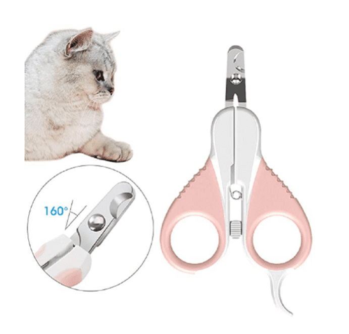 Cat Nail Clippers and Trimmer - Professional Pet Nail Clippers and Claw Trimmer - Best Cat Claw Clippers for Rabbit Puppy Kitten Kitty Guinea Pig ...
