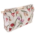 thumbnail image 4 of Yarn Organizer,Exquisite Wood Handle Fabric Knitting Bag Knitting Organizer Breakthrough Technology, 4 of 14