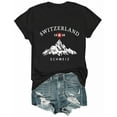 thumbnail image 3 of Switzerland T-Shirt, Switzerland Flag Shirt, Funny Swiss Travel Apparel, Unisex T Shirt, 3 of 5