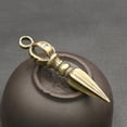 thumbnail image 4 of NIBOLOG Handcraft Pendant Vintage Rust Resistant Brass Solid Religious Pestle Prayer Pendants for Home, 4 of 8